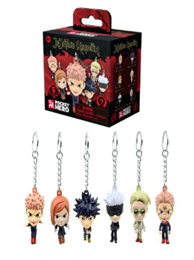Yume - JUJUTSU KAISEN - Series 1 - Assortiment 12 Keychain 5.5cm Blind Box