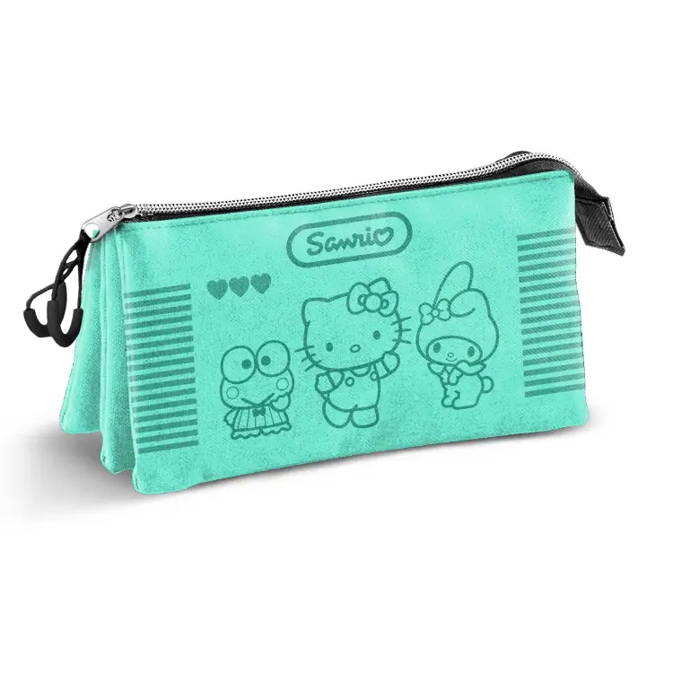 Karactermania - HELLO KITTY - Video Game - Triple Pencil Case