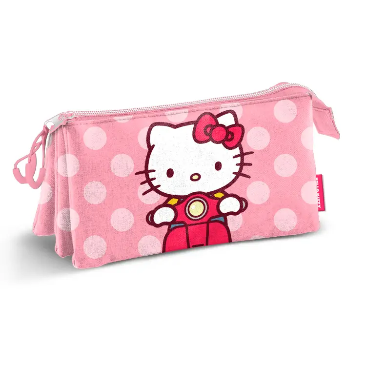 Karactermania - HELLO KITTY - Moto - Triple Pencil Case