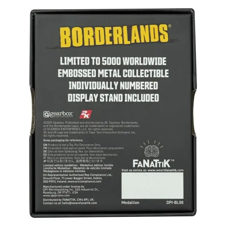 Fanattik - BORDERLANDS - Bandit Mask - Limited Editon Replica