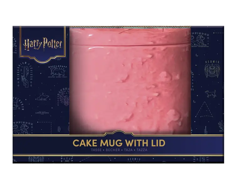 Paladone - HARRY POTTER - Happee Birthdae - Cake Shaped Mug with Lid