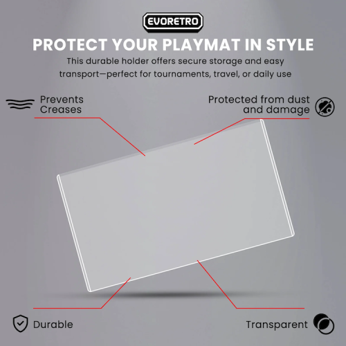 Evoretro - EVORETRO -  Topload Holder For Playmat 5pc