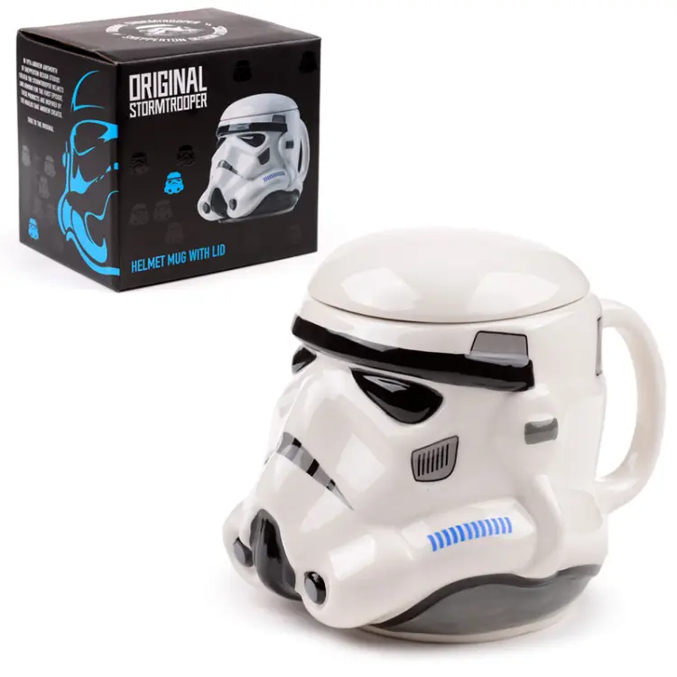 Puckator - STAR WARS - Stormtrooper - 3D Mug with lid 18oz