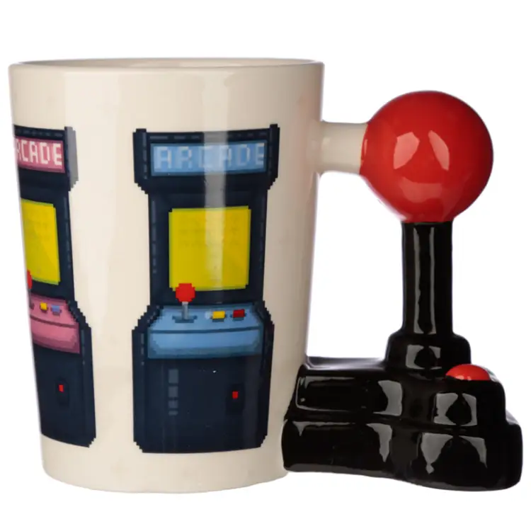Puckator - GAME OVER - Joystick & Arcade - Mug with 3D Handle13,5oz