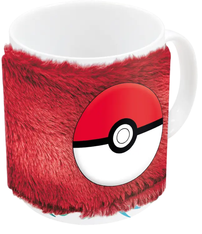 Stor - POKEMON - Pokéball - Plush Sleeve Mug 11oz