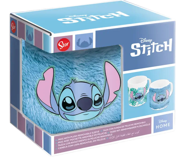 Stor - STITCH - Plush Sleeve Mug 11oz