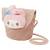 Benelic - HELLO KITTY - My Melody - Straw crossbody bag 13.8x11.5cm