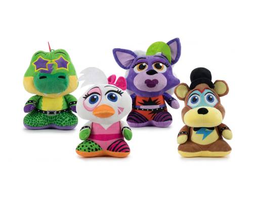 Barrado - FNAF - Assortment of 6 Plushs 4 Models - 30cm