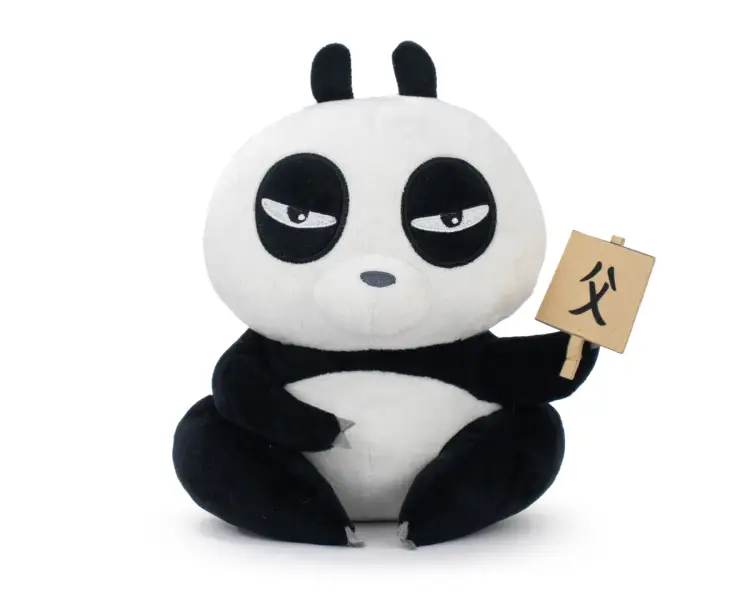 Barrado - RANMA 1/2 - Genma - Sitting Plush 25cm