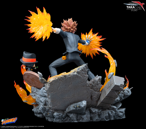 Taka Corp - REBORN - Tsuna, Reborn & Natsu - Statue 37cm