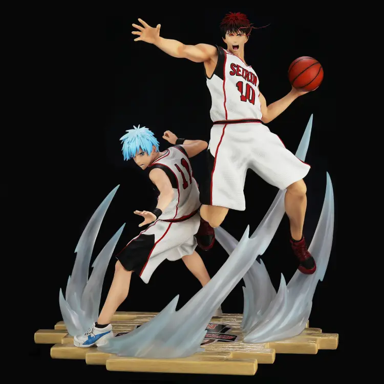 Taka Corp - KUROKO'S BASKET - Tetsuya & Taiga "White Jersey" - Statue 41cm