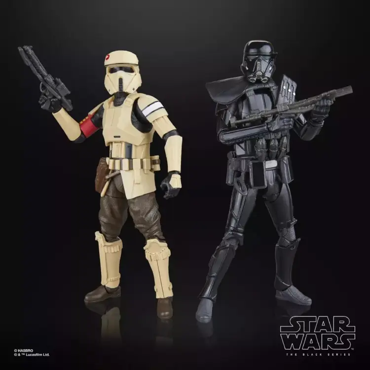 STAR WARS - Shoretrooper i Death Trooper - Figurka Legend Series 15 cm