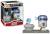 Funko - STAR WARS - POP Deluxe N° 766 - R2-D2 with Princess Leia Hologram