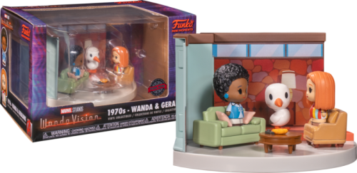 Funko - WANDAVISION - POP Mini Moments - 1970s - Wanda & Geraldine