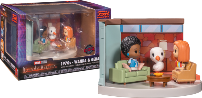 Funko - WANDAVISION - POP Mini Moments - 1970s - Wanda & Geraldine