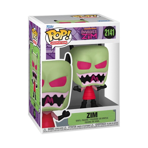 Funko - INVADER ZIM - POP Animation N° 2141 - Zim