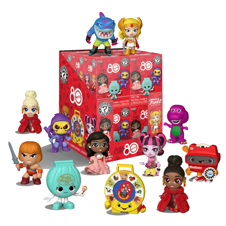 Funko - RETRO TOYS - Mystery Minis  (BOX 12 Figurines)