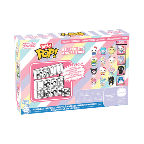 Funko - SANRIO - Bitty Pop 4 Pack 2.5cm - Keroppi