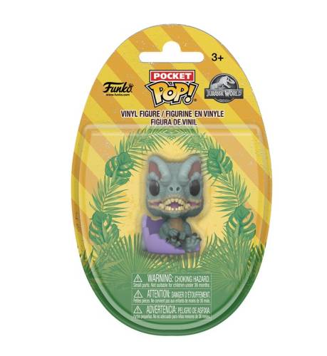 Funko - JURASSIC PARK SPRG - Pocket Pop Egg - Dilophosaurus