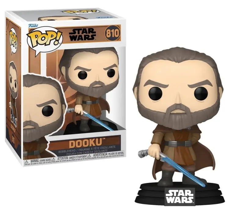 Funko - STAR WARS TALES OF THE JEDI - POP N° 810 - Dooku