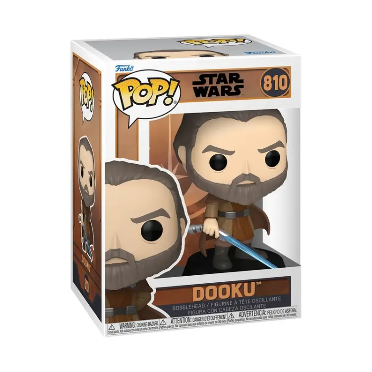 Funko - STAR WARS TALES OF THE JEDI - POP N° 810 - Dooku