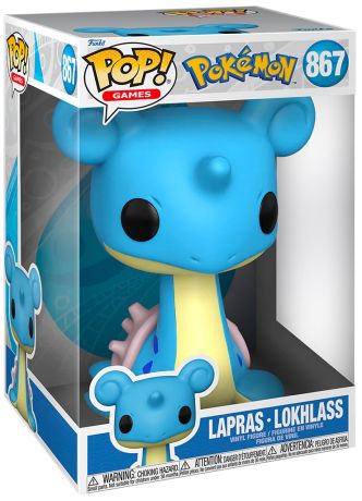 Funko - POKEMON - POP JUMBO 10'' N° 867 - Lapras