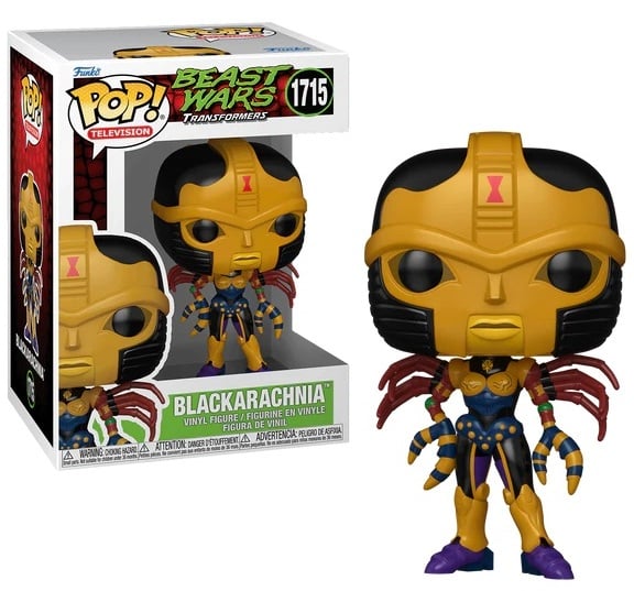 Funko - TRANSFORMERS BEAST WARS - POP TV N° 1715 - Blackarachnia