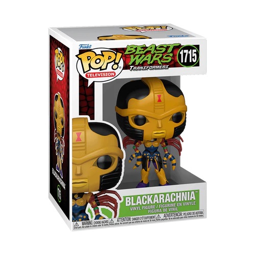 Funko - TRANSFORMERS BEAST WARS - POP TV N° 1715 - Blackarachnia