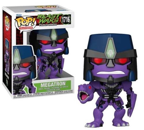 Funko - TRANSFORMERS BEAST WARS - POP TV N° 1716 - Megatron