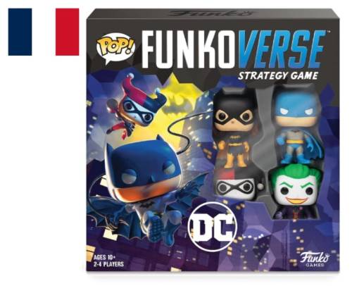 Funko - DC COMICS - Funkoverse 100 4-Pack - Base Set 'FRENCH'