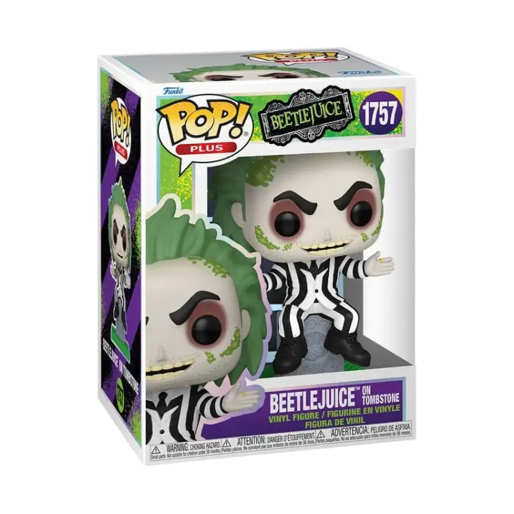 Funko POP! Beetlejuice - Beetlejuice on tombstone #1757