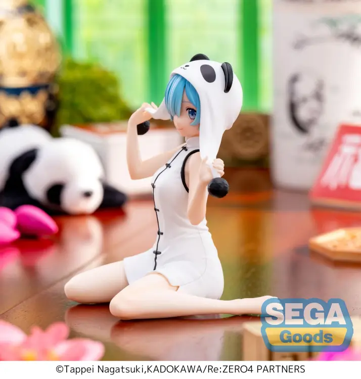 Sega Goods - RE ZERO - Rem "Panda" - Figure Yumemirize cm