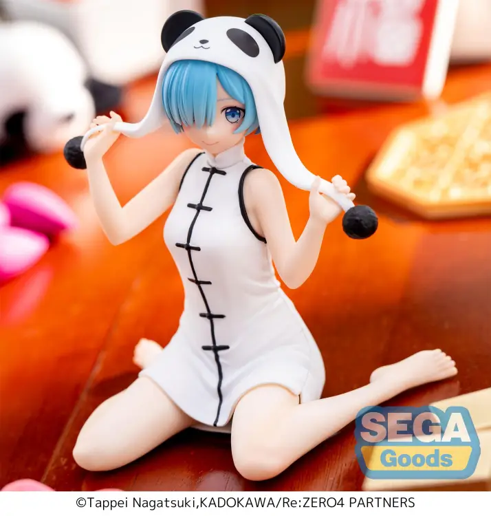 Sega Goods - RE ZERO - Rem "Panda" - Figure Yumemirize cm
