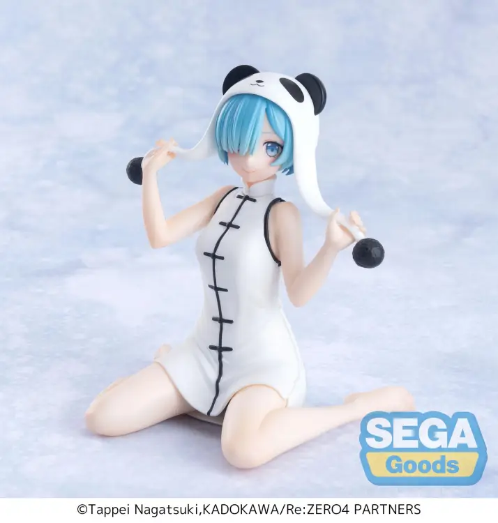 Sega Goods - RE ZERO - Rem "Panda" - Figure Yumemirize cm
