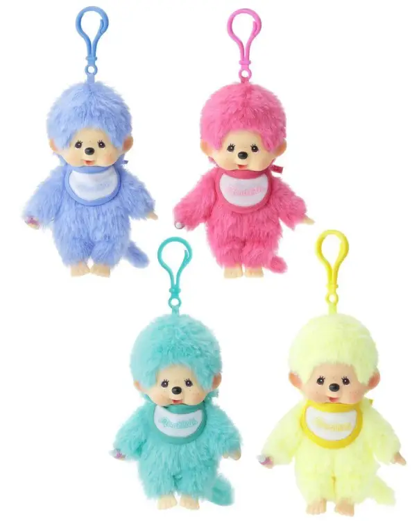 Bandai Red - MONCHHICHI - Colors Keychain - 20cm