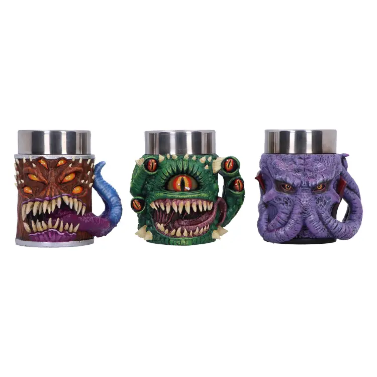 Nemesis - DUNGEONS & DRAGONS - Mini Monster - Set of 3 Tiny Tankards 8.8cm