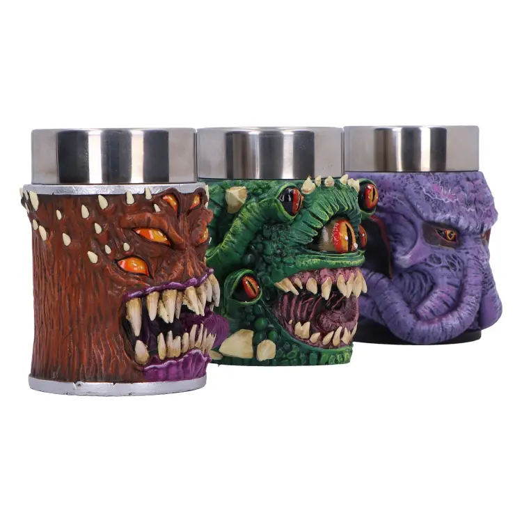 Nemesis - DUNGEONS & DRAGONS - Mini Monster - Set of 3 Tiny Tankards 8.8cm