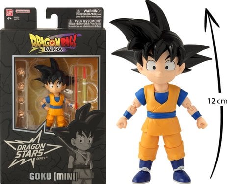Bandai Red - DRAGON BALL - Goku Mini (Daima Ver.) - Figure Dragon Stars 12cm