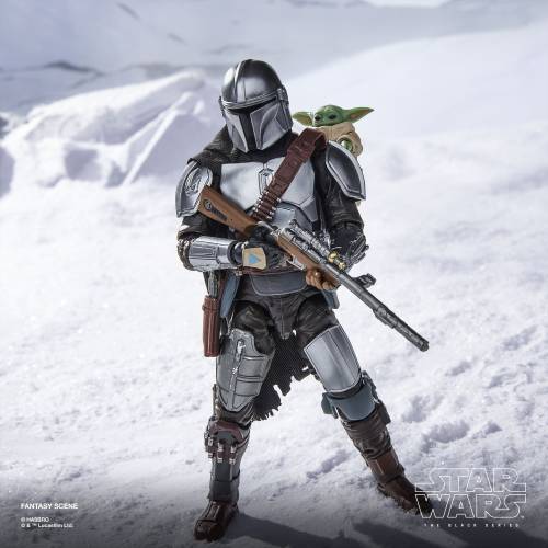 Hasbro - THE MANDALORIAN - Mandalorian & Grogu - Figure Black Series 15cm
