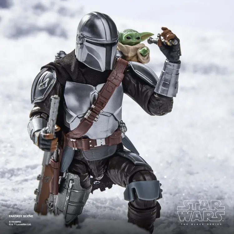 Hasbro - THE MANDALORIAN - Mandalorian & Grogu - Figure Black Series 15cm