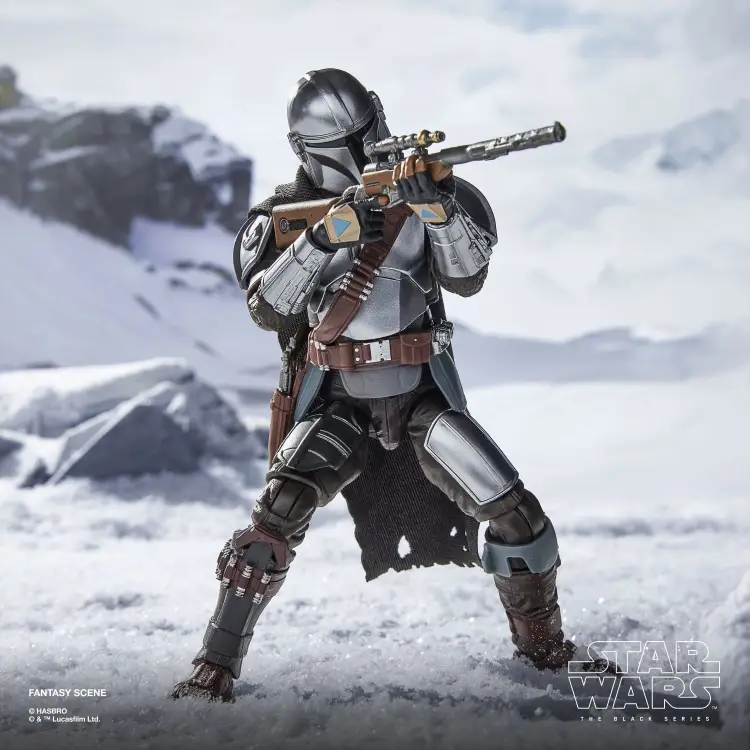 Hasbro - THE MANDALORIAN - Mandalorian & Grogu - Figure Black Series 15cm