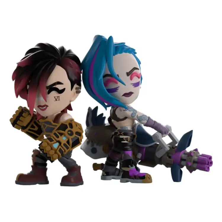 YouTooz - Arcane 2-Pack2-Pack Vi & Jinx 11 cm