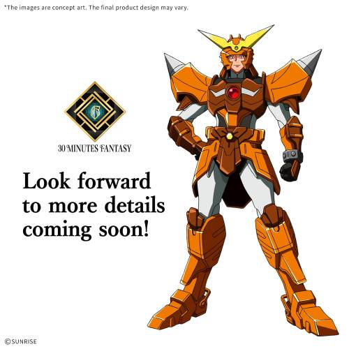 Bandai Model Kit - SAMURAI TROOPER -30MF Yoroi-Shinden Samurai Troopers Wild. - Model Kit