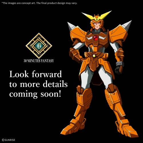 Bandai Model Kit - SAMURAI TROOPER -30MF Yoroi-Shinden Samurai Troopers Wild. - Model Kit