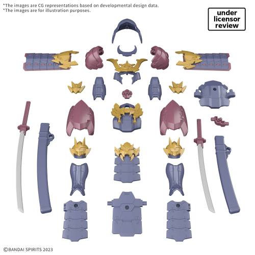 Bandai Model Kit - 30MF - Class Up Armor Meteoric Ironshogun - Model Kit