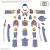 Bandai Model Kit - 30MF - Class Up Armor Meteoric Ironshogun - Model Kit