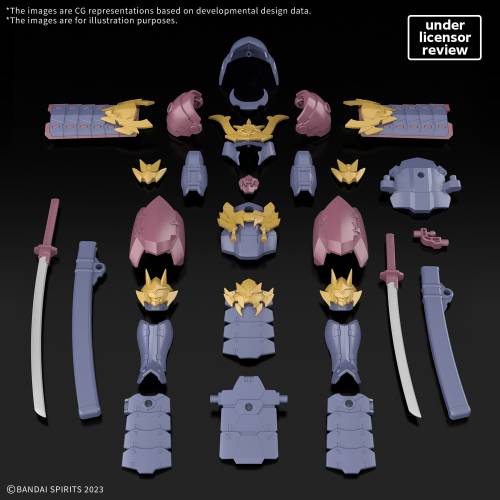Bandai Model Kit - 30MF - Class Up Armor Meteoric Ironshogun - Model Kit