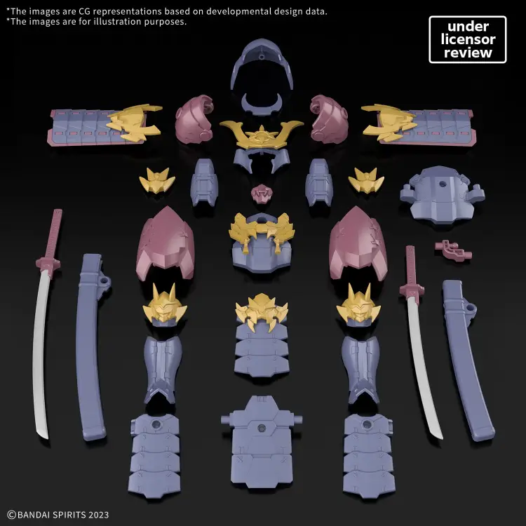 Bandai Model Kit - 30MF - Class Up Armor Meteoric Ironshogun - Model Kit