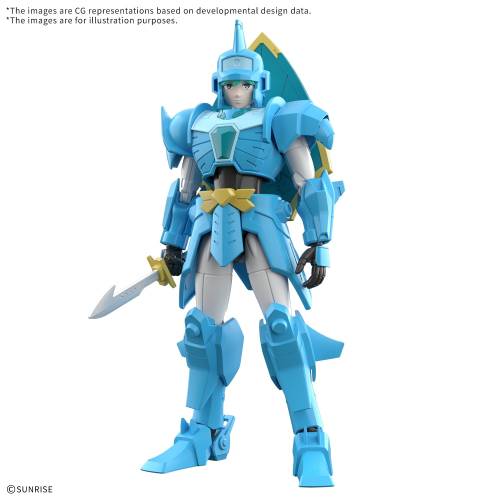 Bandai Model Kit - SAMURAI TROOPER -30MF Yoroi-Shinden Samurai Troopers Water - Model Kit