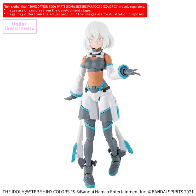 Bandai Model Kit - 30MS - Option Body Parts Sigma Sisters Paradox 2 (Color C) - Model Kit